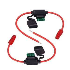 High - Temp High - Pressure Silicone Male - Female Butt - Joint Cable 25mm2 100A Energy Storage Battery Charging Wire