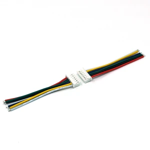 Compatible Cable Pair 6 Pin Micro Grid Connector Assembly 2.0mm JST PH for High Density Harnessing Solutions Wiring Harness