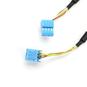 IDC 4-Pin Shielded PVC Copper Core Cable Assembly Custom OEM Interconnect