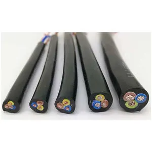300V RVV Industrial Construction Flexible Power Cable Copper Conductor PVC Insulation Home Appliance Use 5*2.5mm 2*1.5mm Sizes