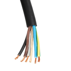 Industrial Copper Oil Resistant 18/16/14 AWG Flexible Rubber Cable IP67 Rated Low Voltage for Automotive Industrial Power