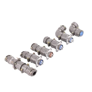 DAFA P20 Power Connector 1500V 2 3 4 5 7 Pin 20mm Russian Panel Cable Connector Electrical Connectors