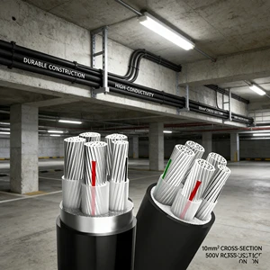 Low Voltage Aluminum Power Cable 0.6 1kV PVC Insulated Waterproof IP66 For Building Construction Project Use