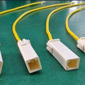 Wiring Assembly PVC Sheath Copper Lead Wire with Molded Housing & Crimp Terminals, Various Lengths for Home Appliance Sensor