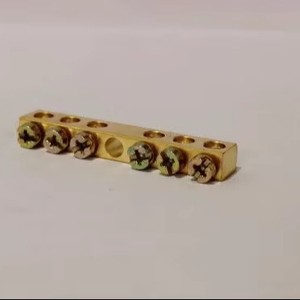 High Quality Brass Neutral Links Electrical Terminal Connectors Durable Corrosion Resistant Industrial Wiring Panel OEM Supplier