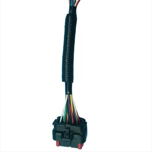 Custom Auto Wiring Harness Sealed PVC Insulated Cable Assemblies for Computer Motorcycle Automobile & Robot Wires