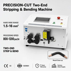 Custom OEM High Precision Computerized Cable Stripping and Bending Machine for Industrial Wire Harness Processing