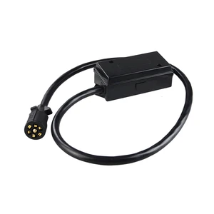 7 Pin Trailer Cord RV Light Plug 7 Pole Cable Atv/utv Parts & Accessories Trailer Cable with Junction Box
