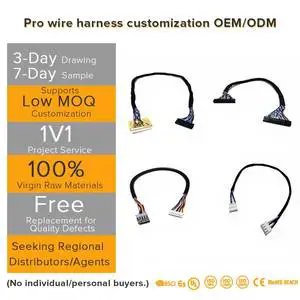 Industrial IoT Wiring Harness with RS485 Cable and Modbus for Gateway Device and Sensor Connection in Smart Security Systems
