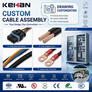 Kehan Wiring Harness Assembly Factory Manufacturer Direct Sales Wire Harness Custom Cable Assembly