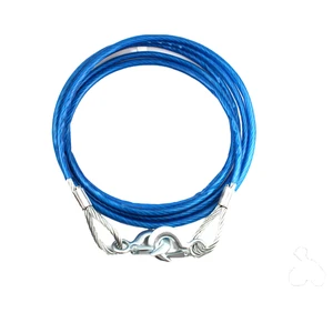 High Quality Emergency Tool Fashion Tow Cable with Hooks Heavy Duty Towing Rope Strap for Car Emergency