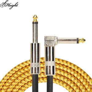 Guitar Cable 6.35 mm Straight Elbow Effects Cable Manufacturer Direct-Directly Compatible Musical Instruments Accessories