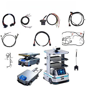 AGV Warehouse Robot Wiring Harness Copper Core Customizable Length & Size
