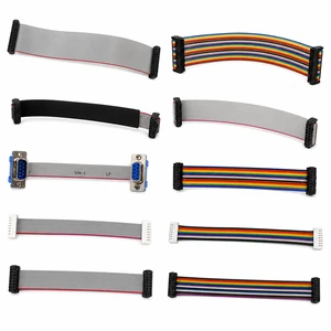RF Coaxial and Multi-Core Shielded Cable Wiring Harness with RG58 PBT Insulation for Computer & Motorcycle Signal Transmission