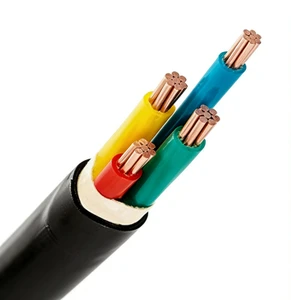 0.6/1kV Copper Core Copper Electric Cable Tape Armored PVC Sheathed VV22 Industrial Construction Solid Power Cable