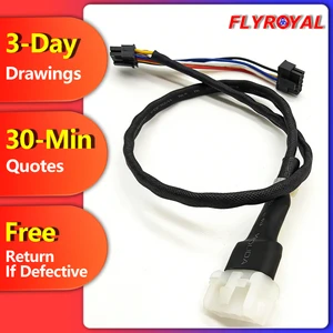 Custom Automotive Copper Wire Harness Multitude Connector PVC Cable