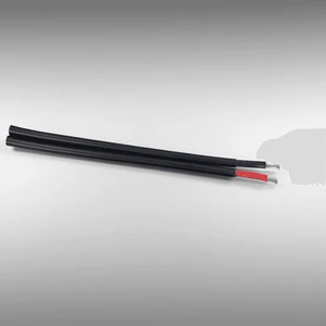 Wholesale Duplex Core Solar Cable IEC 62930 Photovoltaic Power Cables 2-Core XLPO Tinned Oxygen-Free Copper 100m Roll