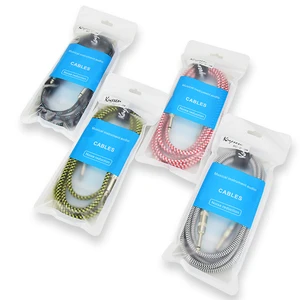 Musical Instrument Accessories 3/6/10m Braided Cable for Guitar Wholesale