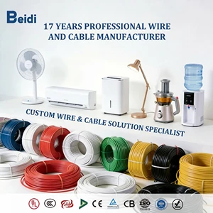 BEIDI UL2547 High Strength PVC Insulated Electrical Wire with Copper Conductor for Building Construction, Outdoor Wiring