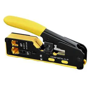 Manufacturers Wholesale Three RJ45 Network Cable Pliers Stripping Wire Crimping Wire Cutting Pliers