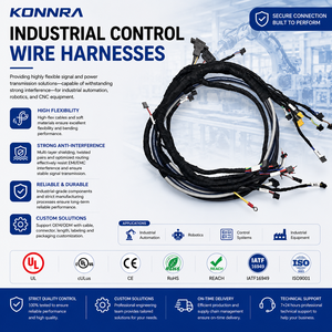 Industrial Grade Wire Harness Connector Assembly High Flexible Cable For Harsh Environment Equipment