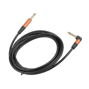 Electric Guitar Amplifier Cable 6.35mm High-effective Durable Extremely Low-Noise 15CM/30CM Customizable Length Musical