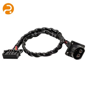 Custom Automotive Multi-Pin Dual Terminal Adapter Harness | OFC Conductor Twisted Pair Anti-Interference 12V/24V DC 500mm Wiring