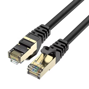 Ethernet Cable 10M 50M 100M CAT7 Patch Cord Cable CAT 8 CAT6 CAT7 SFTP Cord RJ45 UTP Connector Patch Cable CAT 7