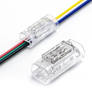 1-6 Pin H I Shape Crimp Connectors for Power Cables Quick Wire Connectors 16-22 AWG PC Housing Industrial Applications