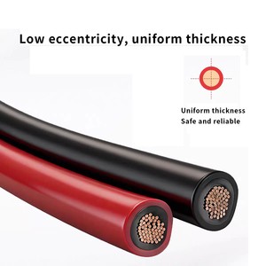 PV1-F 1*4mm XLPE Insulated Tinned Copper Stranded Flexible Solar Cable DC Photovoltaic Wire Industrial Power 1500V IP65