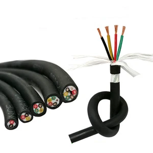 TRVV High Flex PVC Drag Chain Cable 2-40 Core 0.15-2.5mm Industrial Instrumentation 20 Million Times Durability