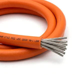 UL3932 High Voltage Energy Storage Cable 2000V 125C Flexible XLPE Battery Connection Wire