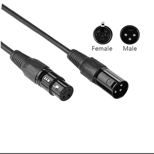OEM XLR Cable Manufacturer Microphone MIC DMX CannoN Instrument Guitar 6.35mm 3PIN Male to Female Cable