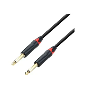 ROHS CE for Jinsanhu Guitar Microphone Instrument Cable 1/4 Inch Straight Straight (6.3mm) Oxygen Free Copper Braided PVC