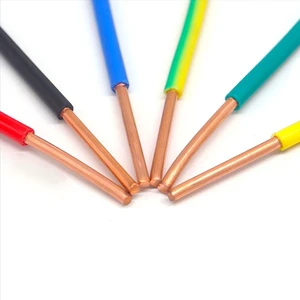 Factory Direct BV Cable Single Core Copper PVC Insulated Building Wire for Residential Construction