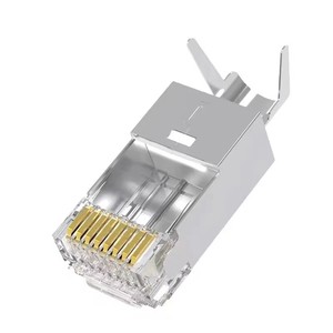 Cat6a/Cat7 RJ45 Connector FTP 8P8C Ethernet Connector Network Modular Plug
