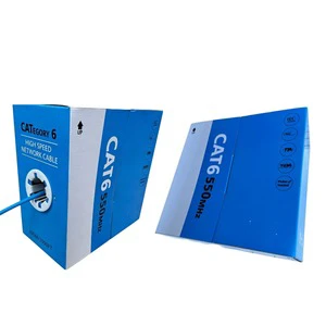 Network Lan Cable Ethernet Cable RJ45 Cat6 Utp Ethernet Patch Cord Lan CAT6 Cable 1000ft SFTP 23AWG Cat 6 Network Cables Cat6e