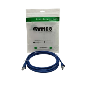 SYMCO Cat 6 Ethernet RJ45 Patch Cord Network Cable RJ45 LAN Connector Ethernet Cord for Desktop and Office