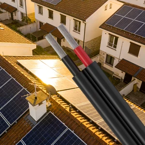 High Performance Oxygen Free Copper Thickened Sheath Anti Oxidation Pv Cable for Solar Energy Transmission