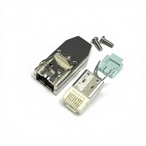 Siemens 6GK1901 FastConnect RJ45 Connector Industrial Ethernet Plug Cat5e Field Cable 10/100M
