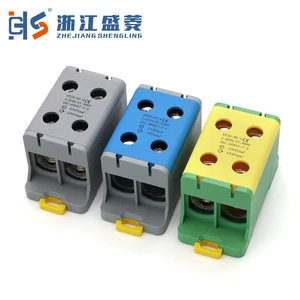 SAL5-95-2 Universal High Current 32A Screw Type Nickel-Plated Copper CU/AL Terminal Block Wire Connector For 24-12 AWG