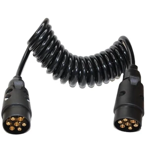 2M 7 Pin Wire Part Splices Circuit Male to Female Plug Socket Truck Trailer Light Edge Board Extension Cable