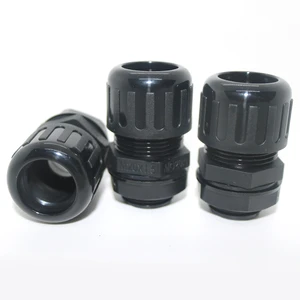 Waterproof IP68 Low Voltage Nylon Hose Connector Eco Friendly Corrosion Resistant UV Resistant Cable Protection For Industrial