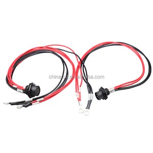 Auto Turbo Wastegate Solenoid Wiring Harness Nylon PVC Rubber High Temp Resistant DC 12-24V Turbocharged Engines Home Appliances