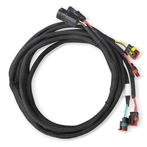 Flame Retardant Nylon Braided Wiring Harness for Automobiles