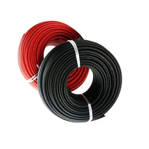 China ZHIHONG Solar Cable 6mm XLPO Insulation Overhead Use Flexible Twin Cables with USB for Solar Panels