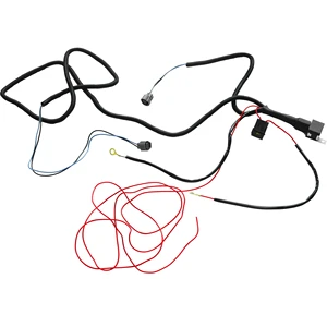 Waterproof 15cm Fog Lamp Wiring Harness Kit PVC Replacement Automotive Front Bumper Light Installation for Cars Motorcycles