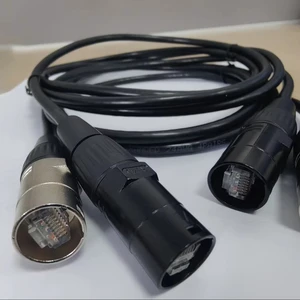 HOTION Shielded EtherCON Compatible RJ45 Connectors OFC CAT6 EtherCON Cable SFTP Indoor Outdoor Network 0.5m-20m Stranded