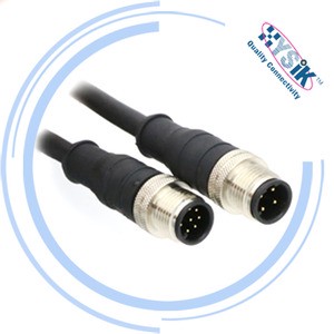 Industrial Ethernet M12 D-Coded Molded Cable 100 Mbps