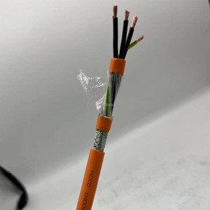 Power Cable Wire Harness Servo 8-Core Data Cable with 2/3/6/8C Power Supply Stranded Conductor PVC Insulation